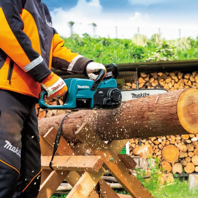 máy cưa xích dùng pin 18V Makita DUC357Z 350mm chính hãng