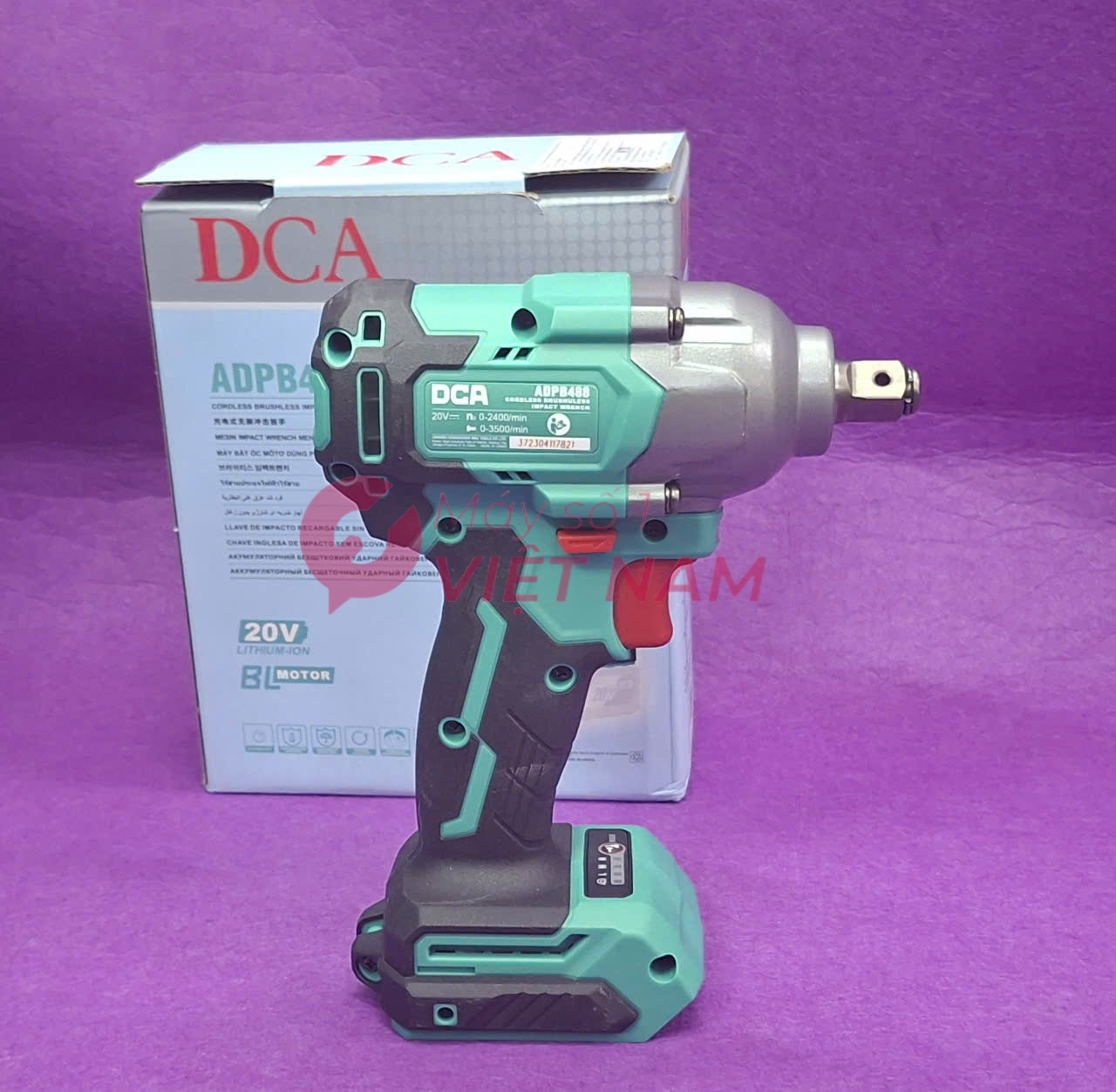 Máy siết bu lông dùng pin 20V DCA ADPB488Z (Chưa Pin & Sạc) 1
