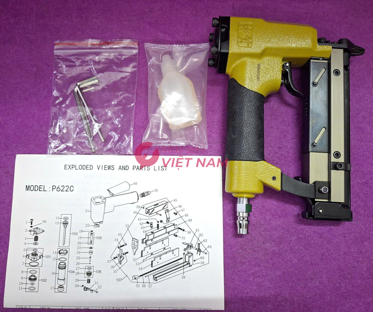 Súng bắn đinh chỉ Meite P622C 13