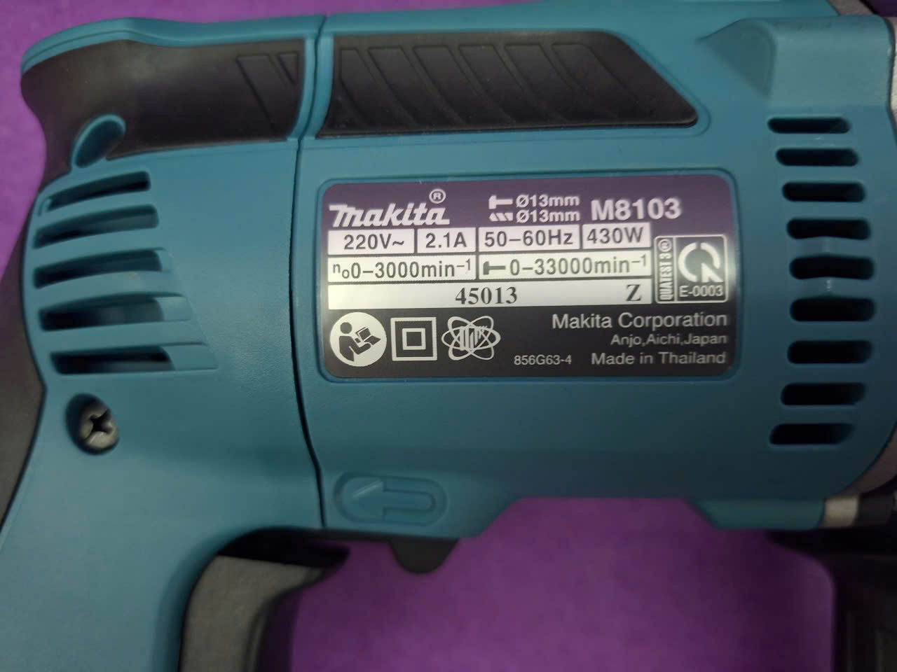 Máy khoan búa (13MM) Makita M8103B 2