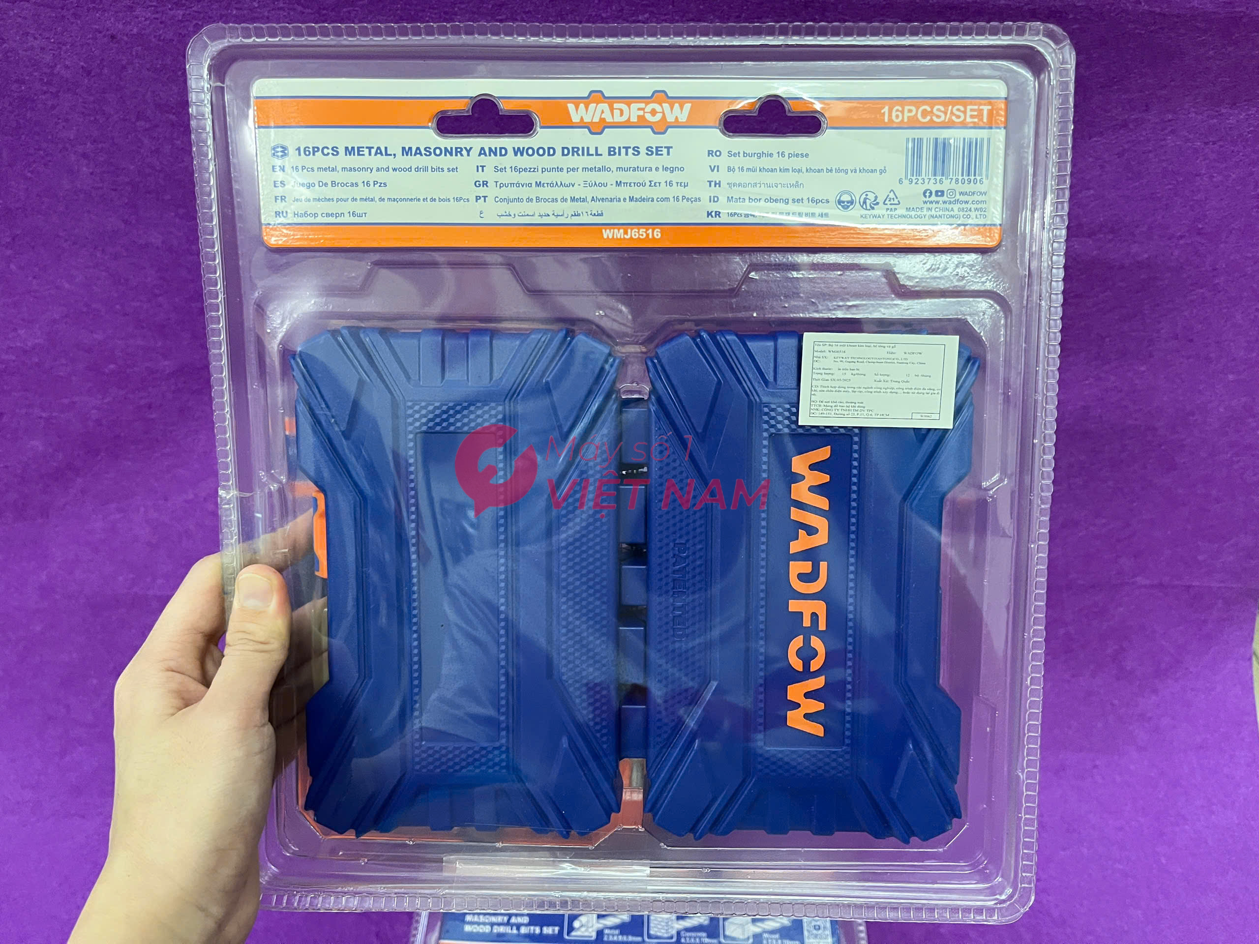 Bộ mũi khoan đa năng 16 chi tiết Wadfow WMJ6516 3