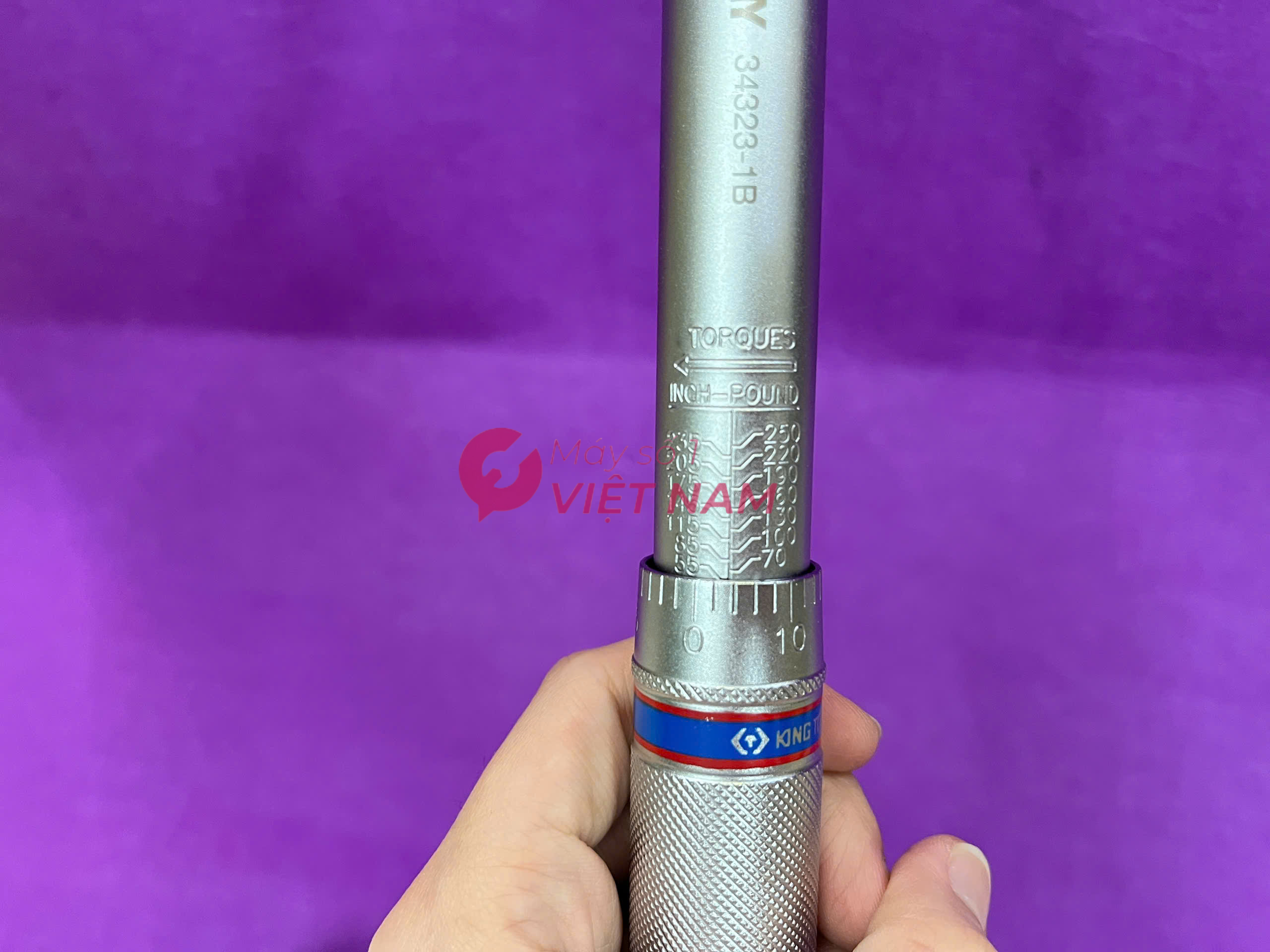 Cần nổ ngắn Kingtony 34323-1B 3/8" 55-250 in.lb 2