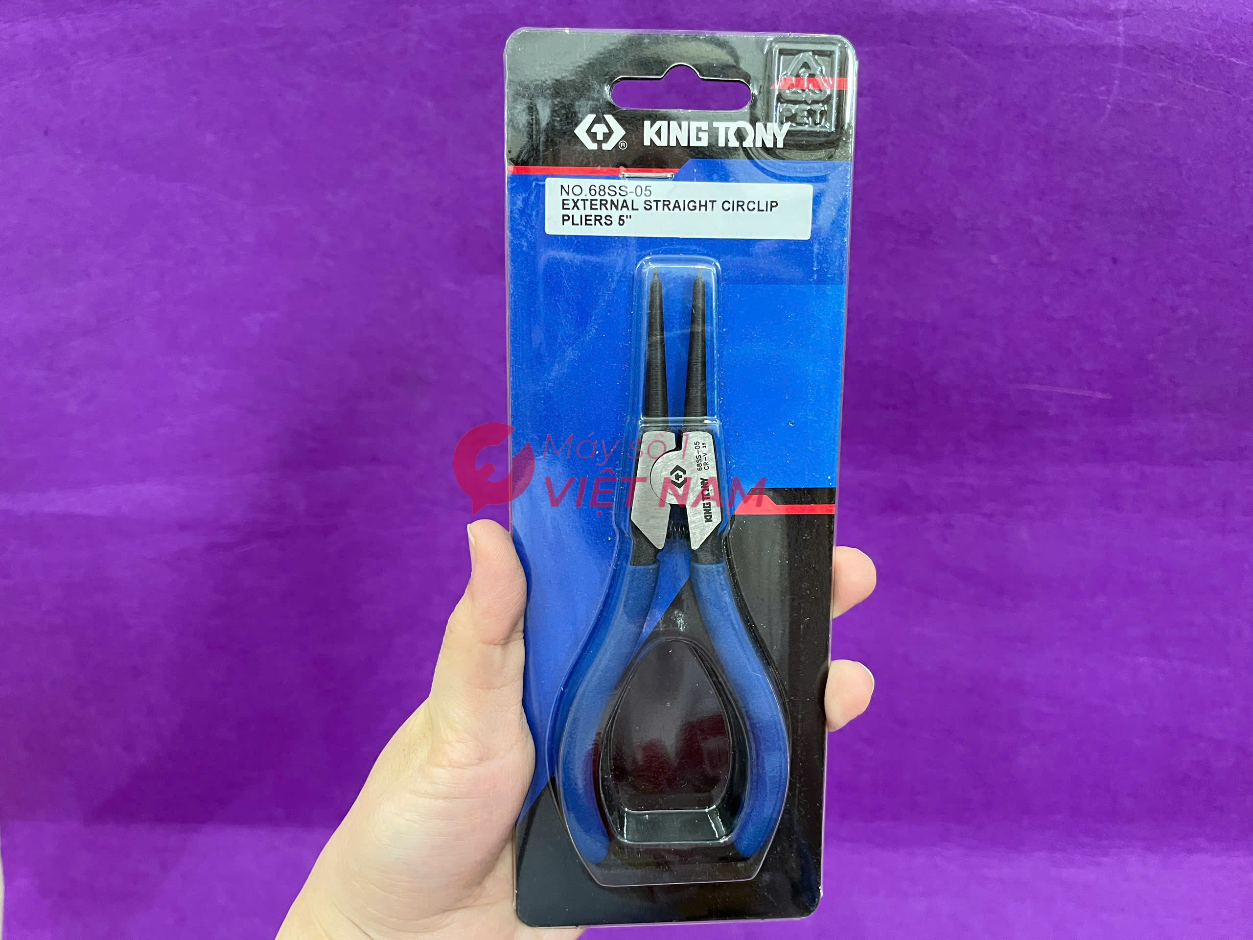 5" Kìm mở phe ngoài mũi thẳng Kingtony 68SS-05 1
