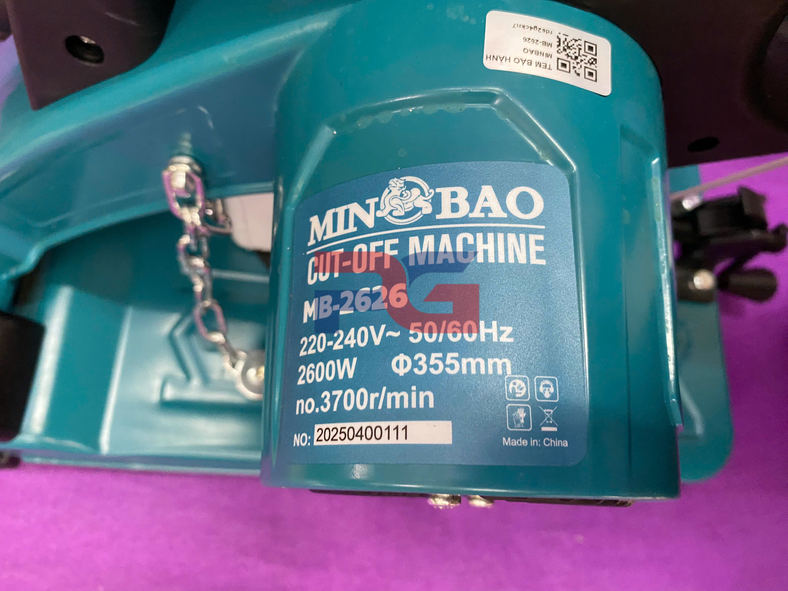 Máy Cắt Sắt Minbao MB-2626 3