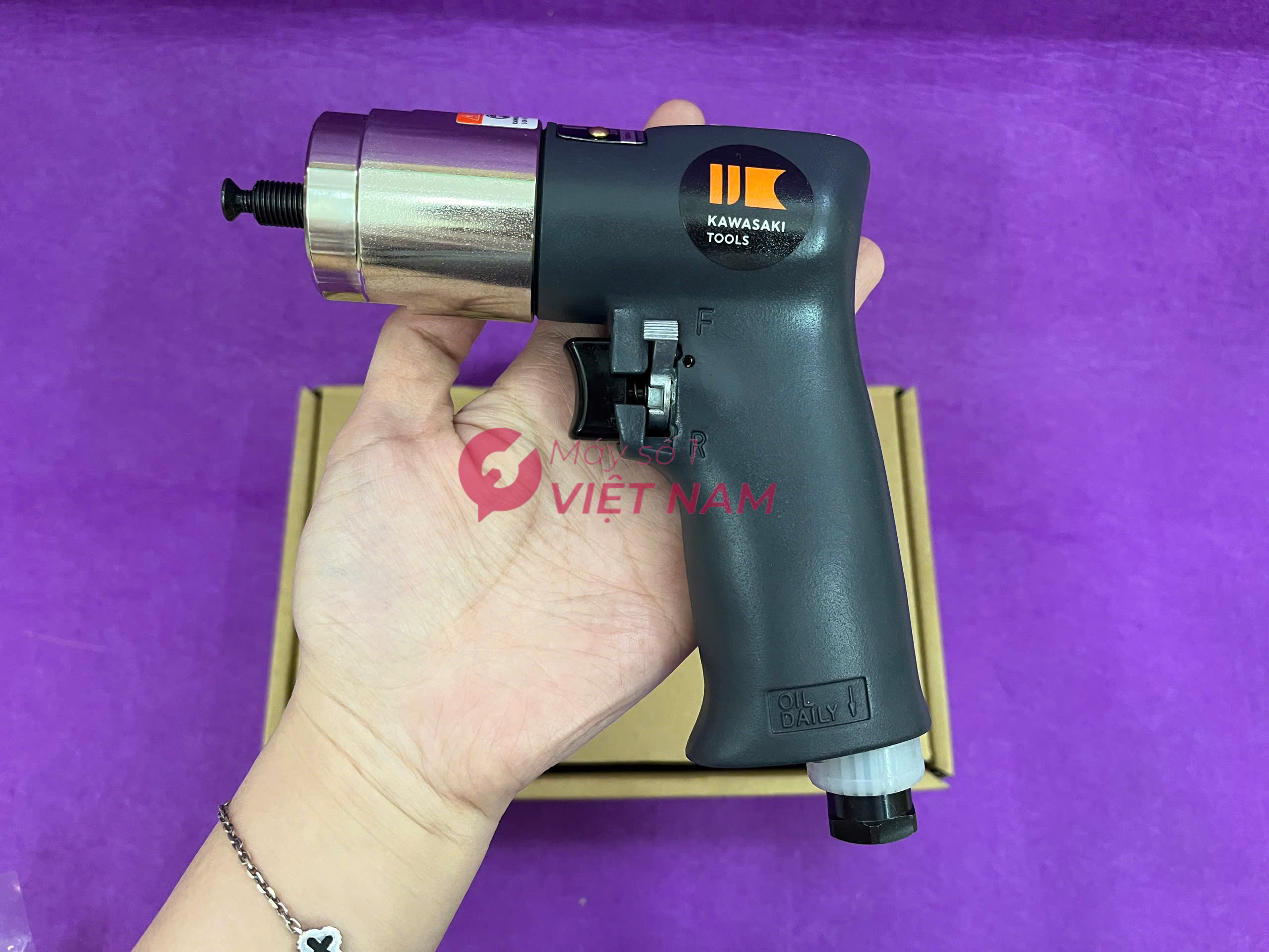 Máy Khoan Khí Nén Kawasaki KPT-68 (Đầu Kẹp KHB-10) 3