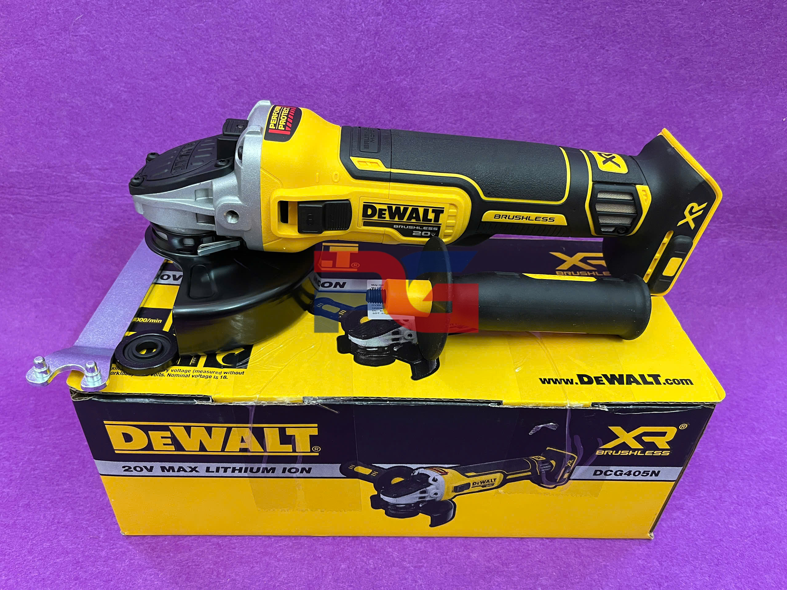 Máy mài cầm tay 18V DEWALT DCG405N-KR ( Chưa Pin & Sạc ) 3