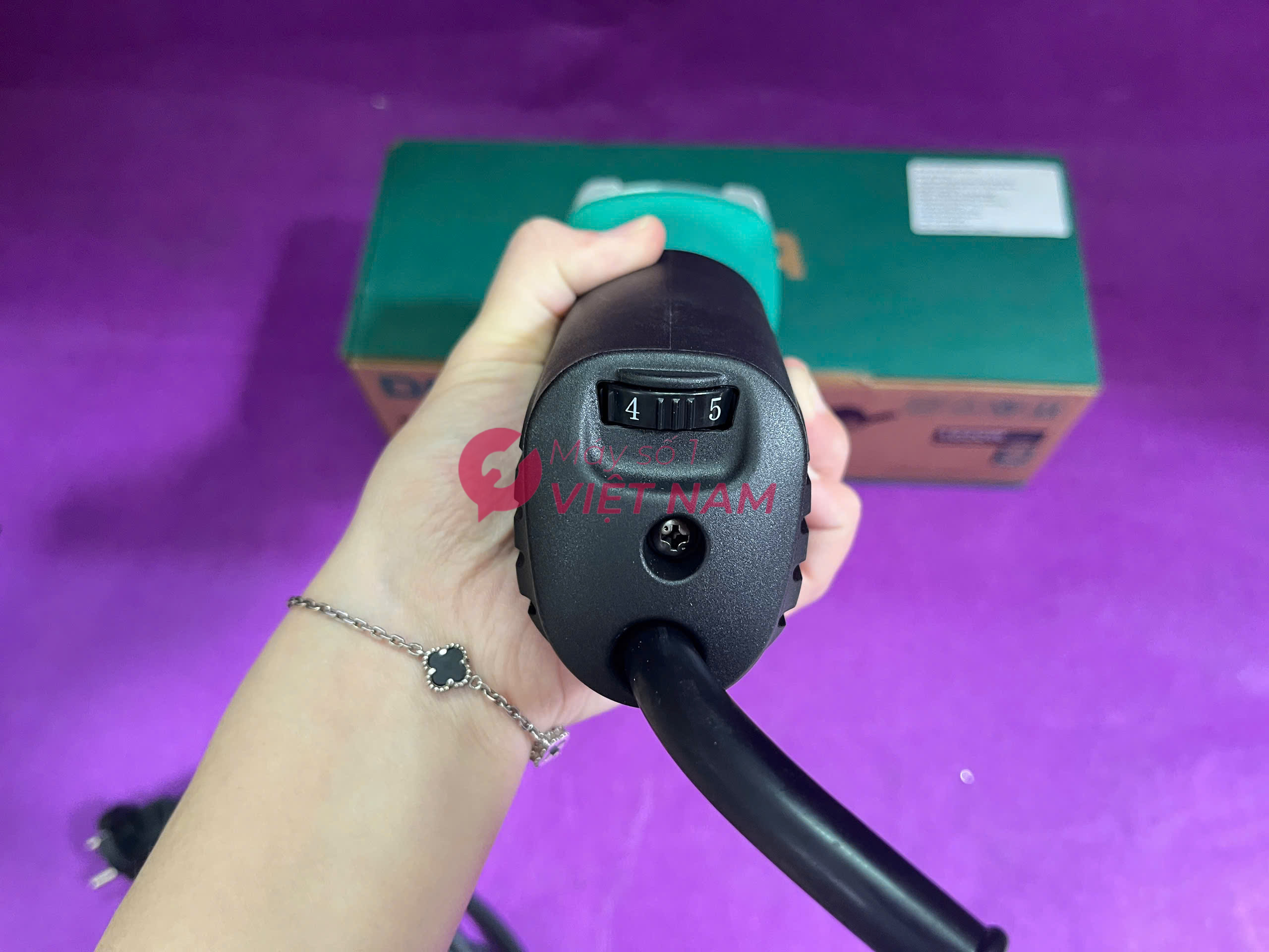 Máy mài góc có điều tốc DCA ASM10-100 4