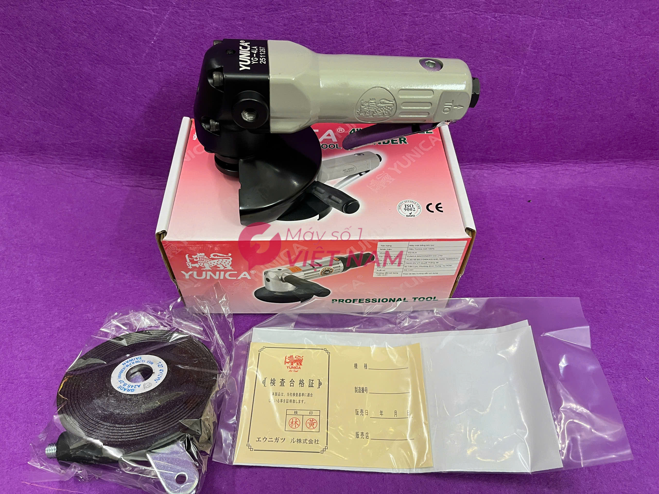 Máy mài khí nén Yunica YG-4LA 2