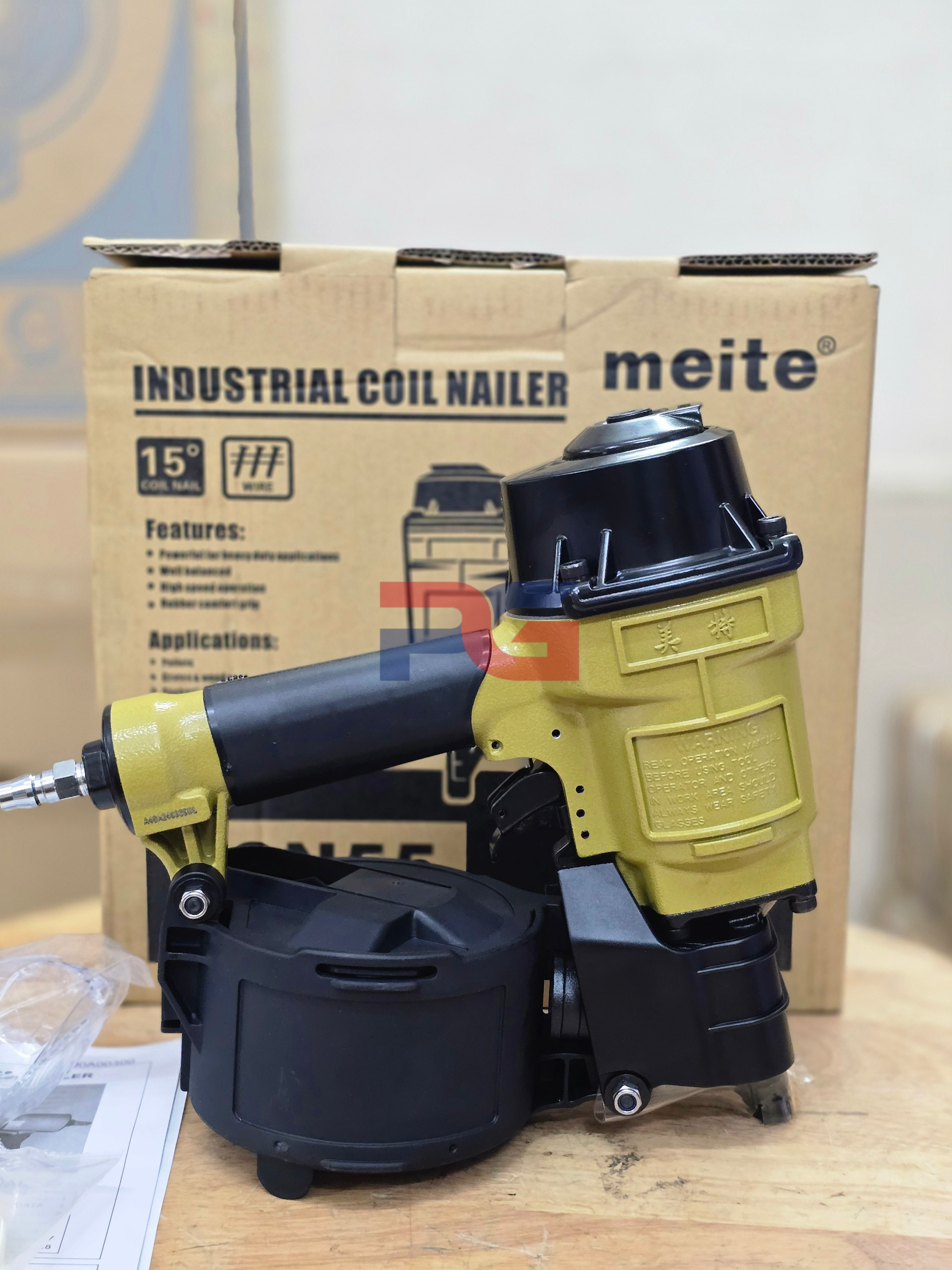 Súng bắn đinh cuộn Meite CN55 3