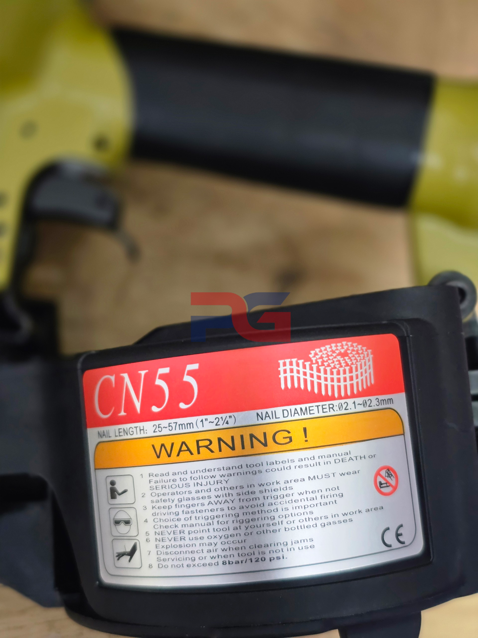 Súng bắn đinh cuộn Meite CN55 5