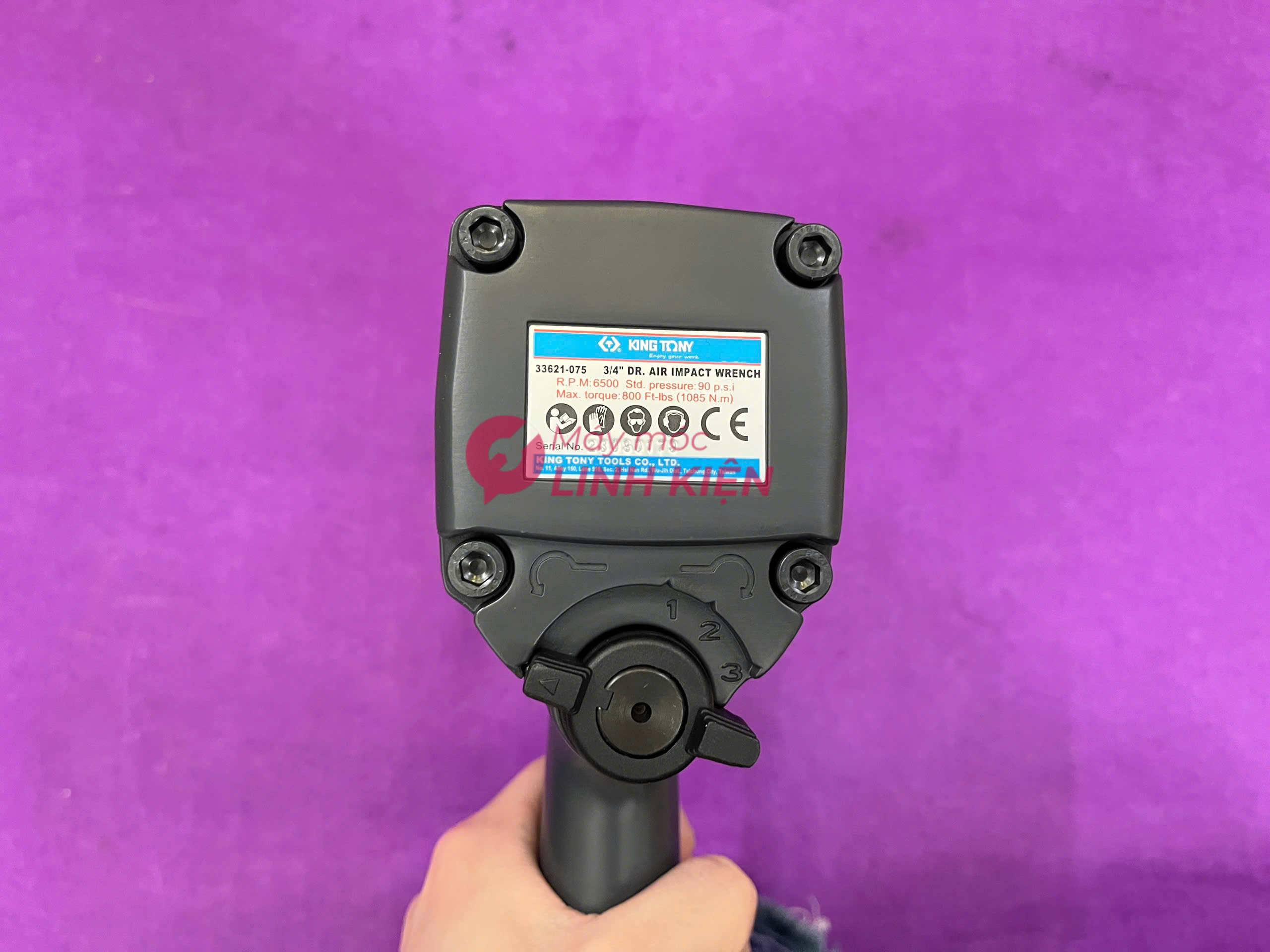 Súng bắn ốc Kingtony 33621-075 3/4" 4