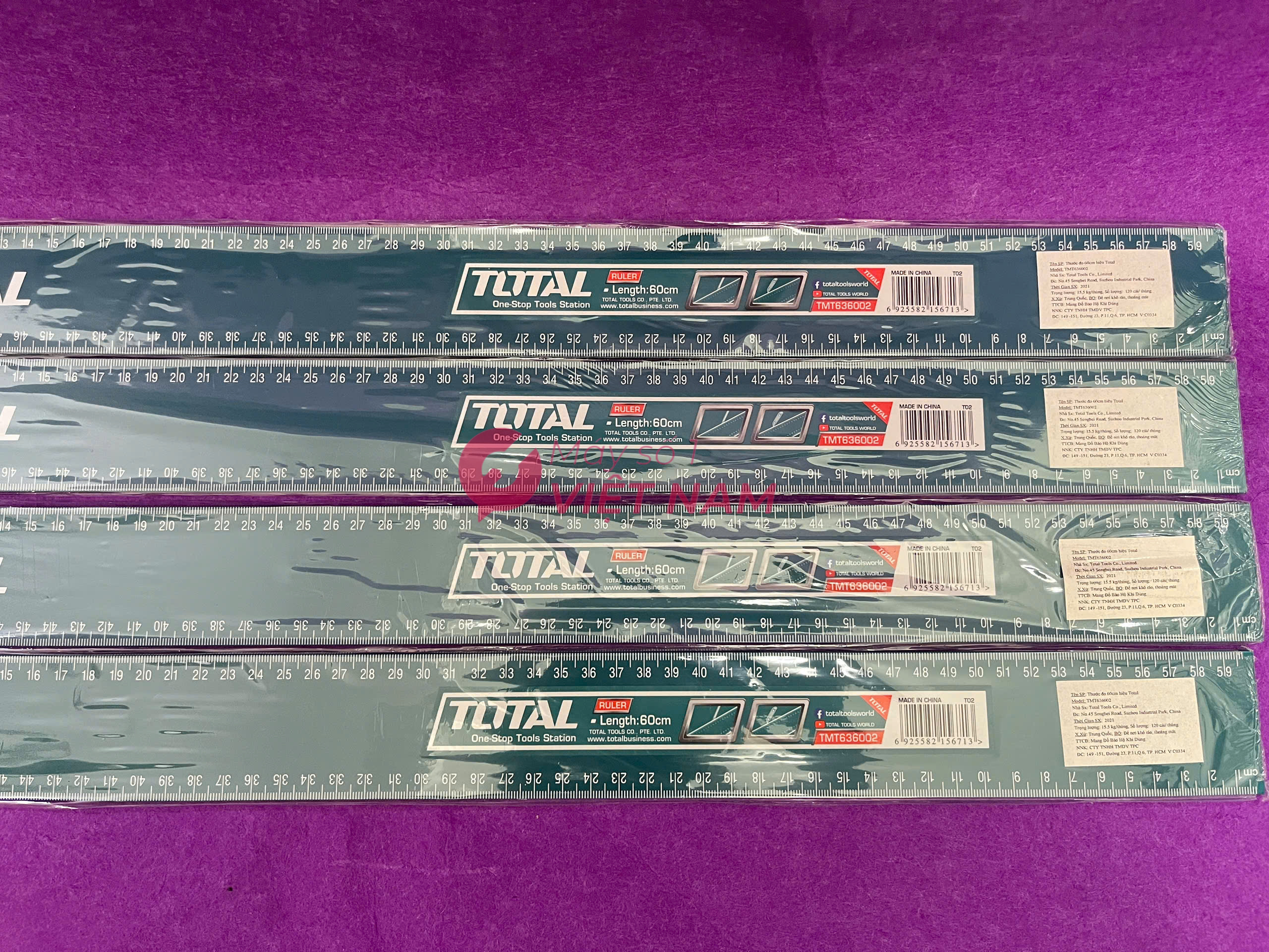 Thước lá Total TMT636002 600mm 2