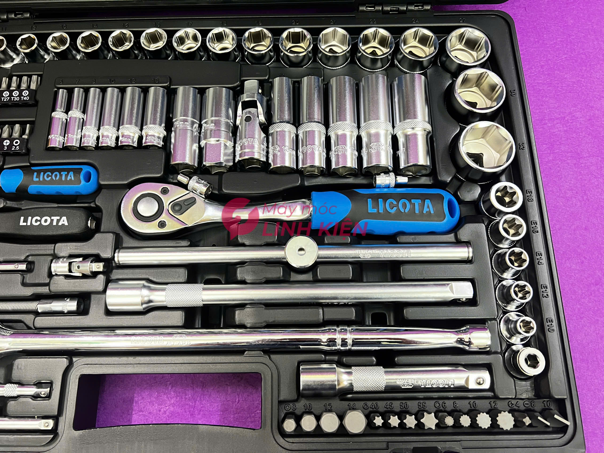 Bộ dụng cụ 143 món LICOTA ALK-8009F 6