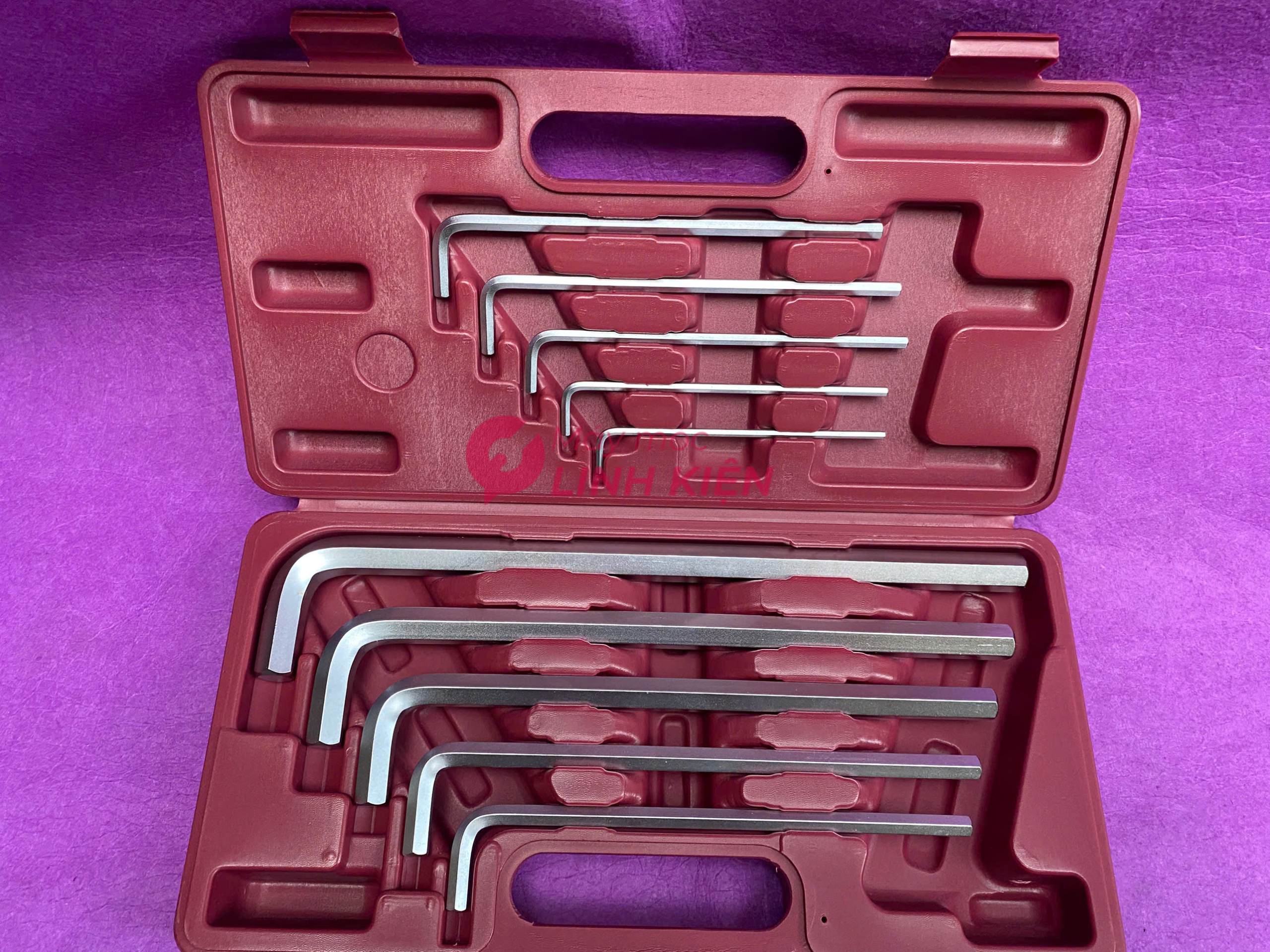 Bộ lục giác hệ inch 10 chi tiết Top TWT-10 INCH 2