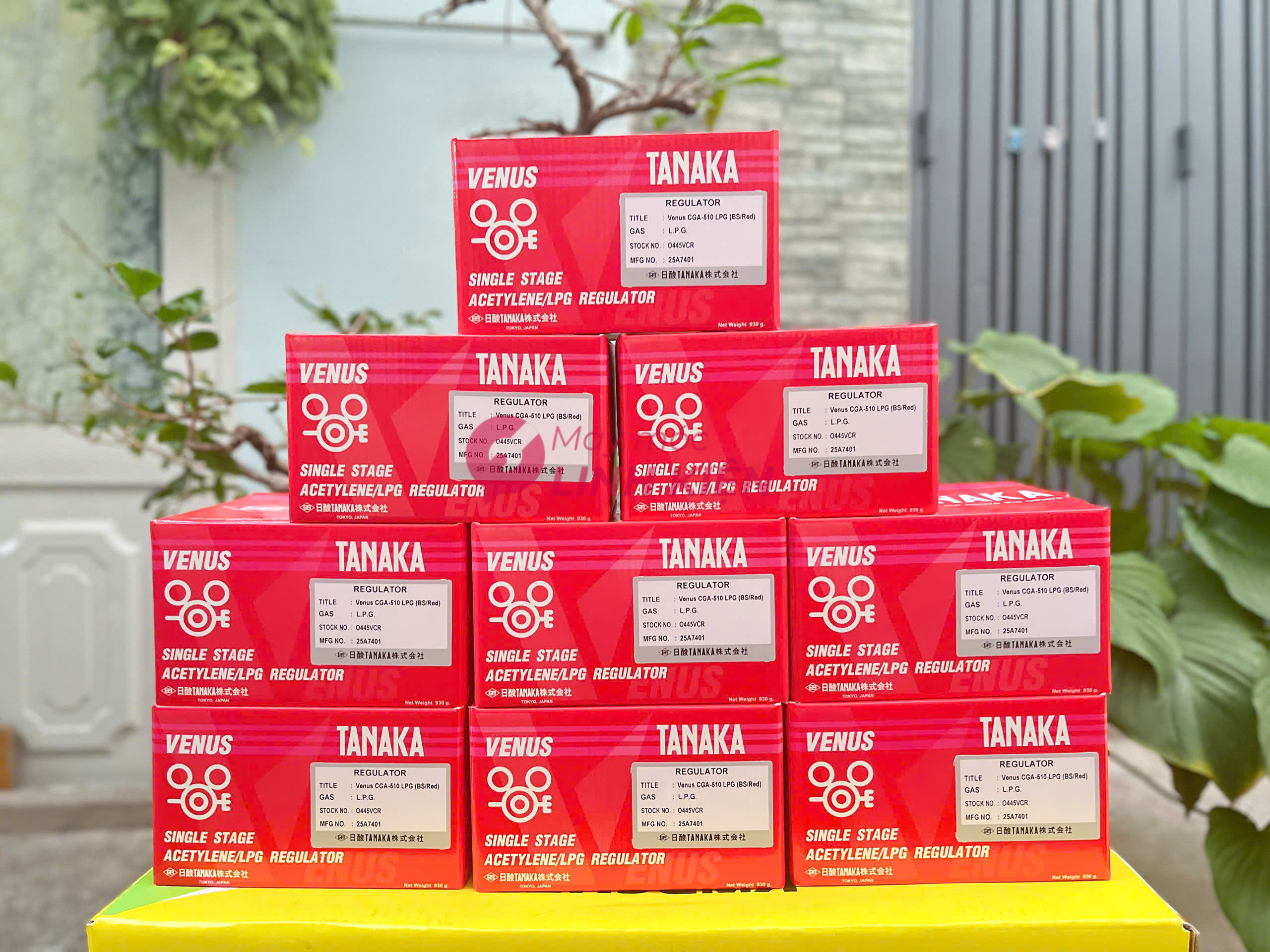 Đồng Hồ LPG Tanaka Venus CGA-510 1