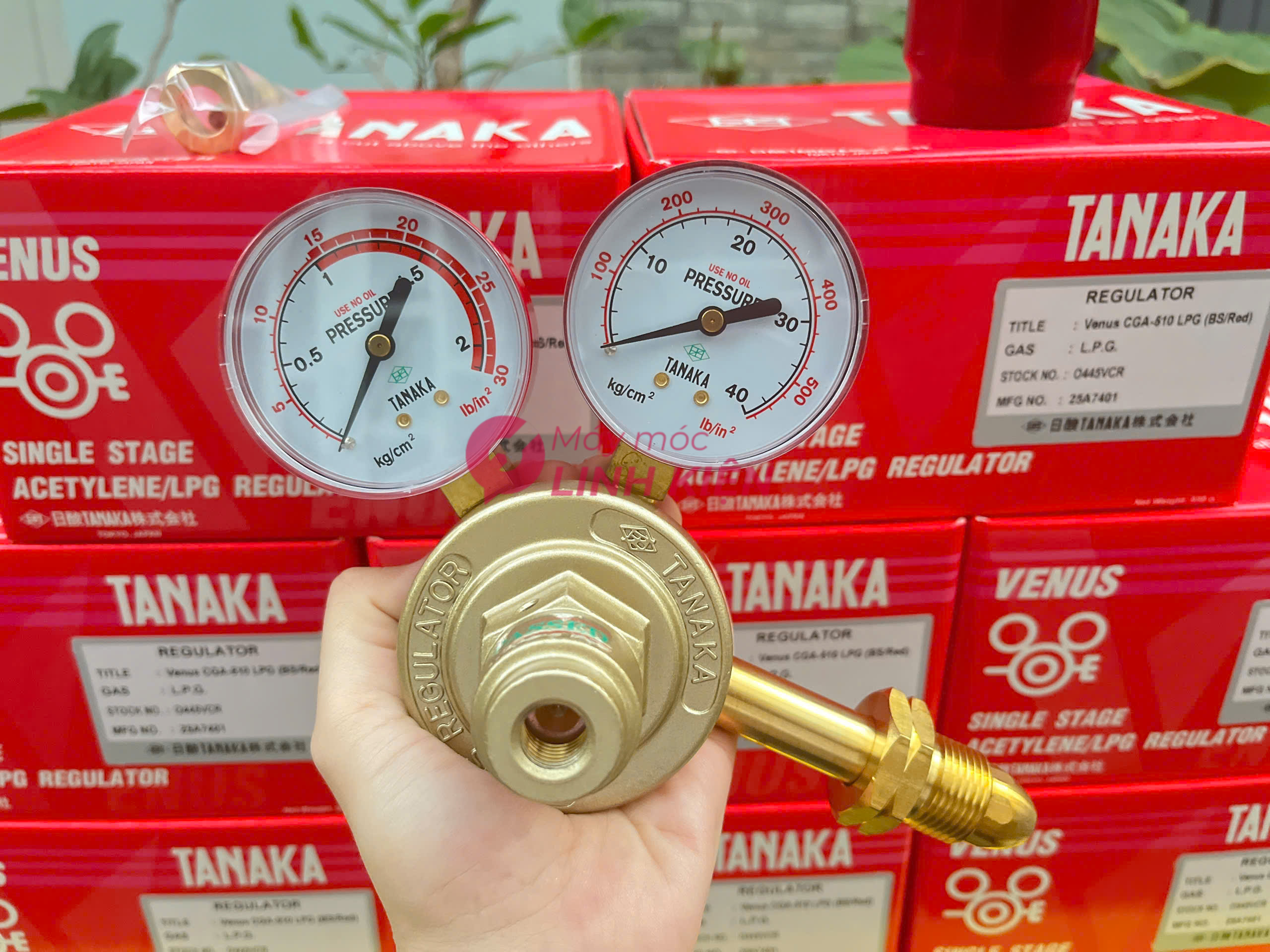 Đồng Hồ LPG Tanaka Venus CGA-510 2