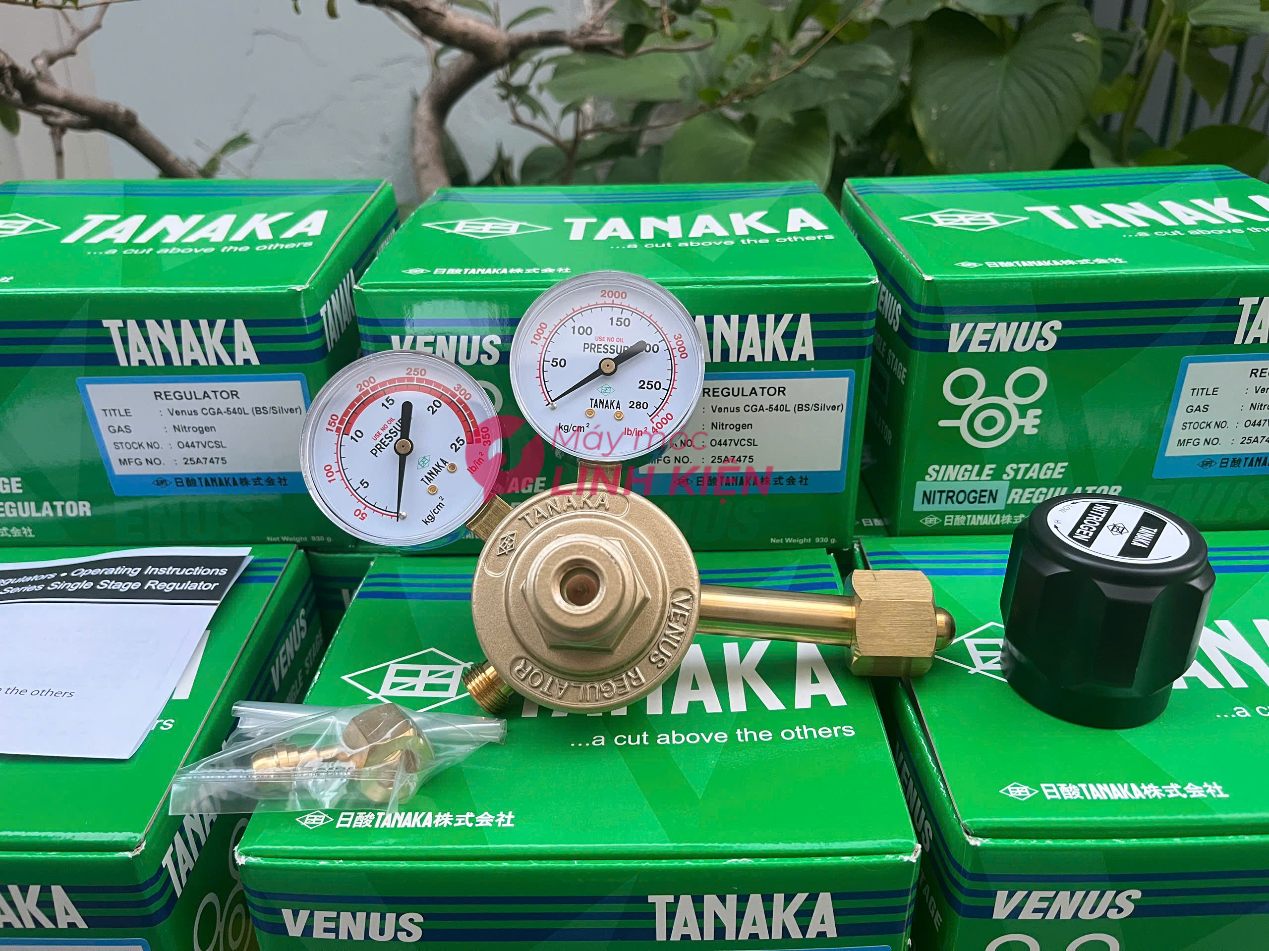 Đồng hồ Ni tơ Tanaka CGA-540L (Nitrogen) 1