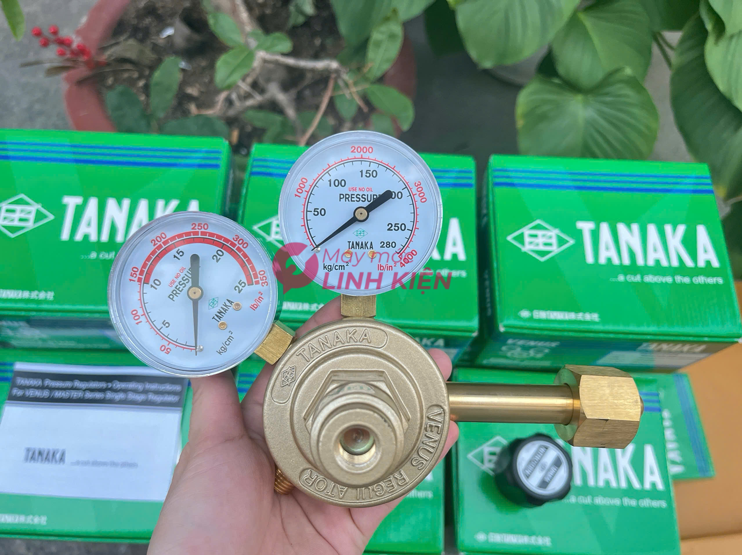 Đồng hồ Ni tơ Tanaka CGA-540L (Nitrogen) 3