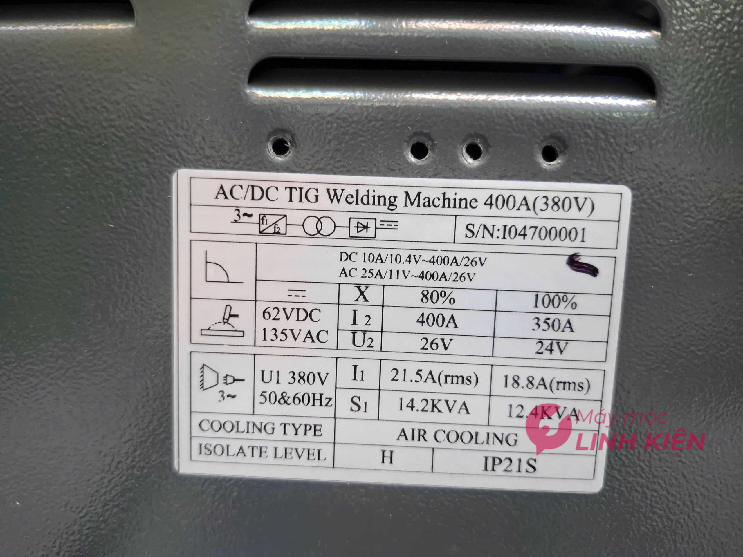 Máy Hàn Tig AC/DC HERO AFT-400 7