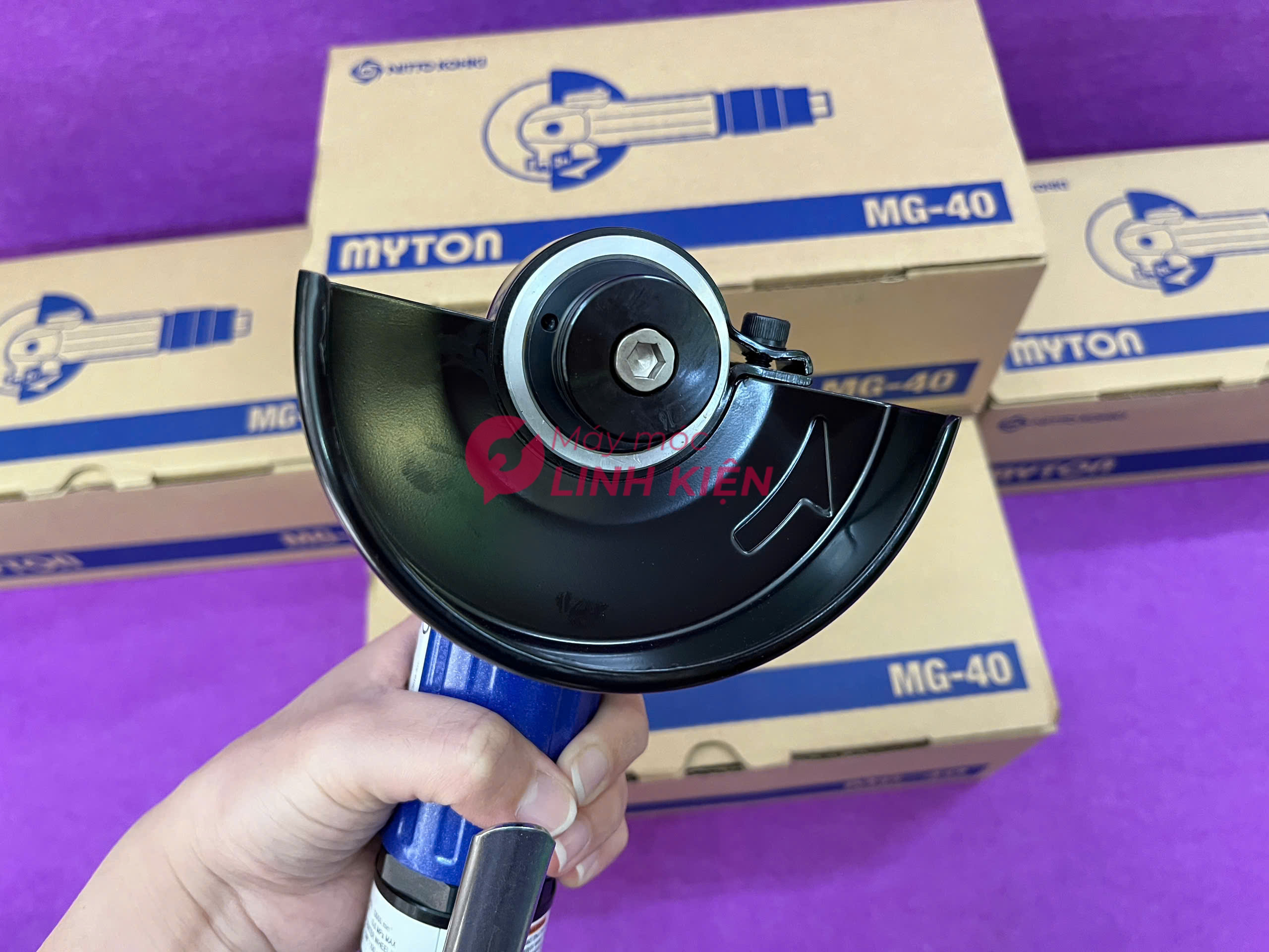Phụ kiện đi kèm máy mài khí nén nitto mg 40