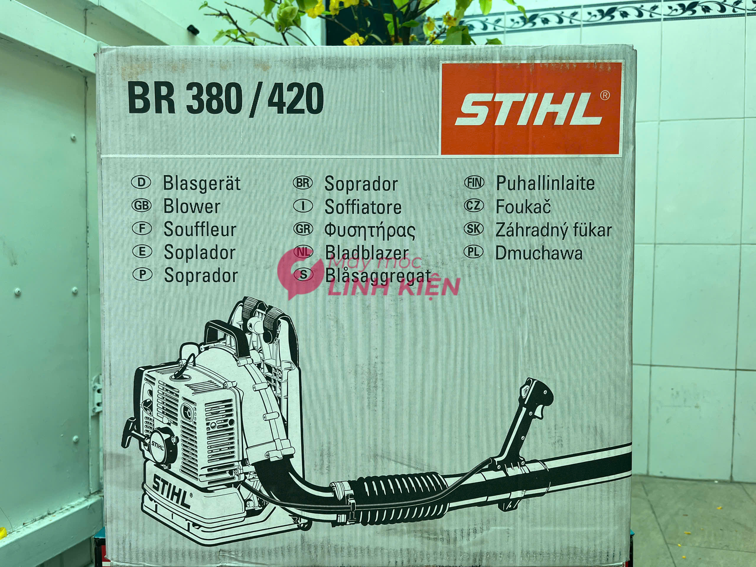 Máy thổi lá dùng xăng 2 thì Stihl BR420 1
